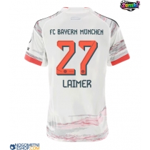 Ženski Nogometni dresi Bayern Munich Konrad Laimer #27 Gostujoči 2025-26 Kratek Rokav